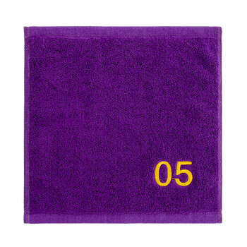 远嘉妮4d厨房管理毛巾带数字编号加厚吸水保洁分区分类用抹布四方 深