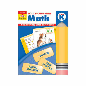 技能铅笔刀 数学练习册 幼儿园小中班 Skill Sharpeners Math Grade PreK