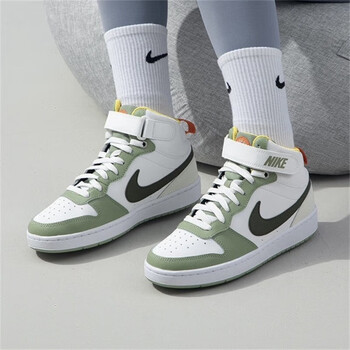 耐克（NIKE）女鞋2023新款COURT MID复古透气高帮时尚经典运动休闲鞋FV3649 FV3649-171 36