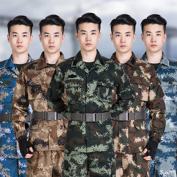 丛林迷彩服套装男新款16式夏作训服制服工作服 城市迷彩 175(胸维自己