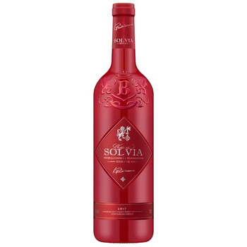 索尔维亚法国原瓶原装进口红酒干红葡萄酒单支750ml送礼