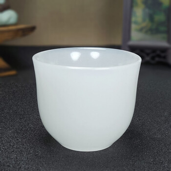 玉石茶杯酒杯新疆金丝玉 羊脂玉茶杯酒杯工夫茶杯套装养生套装馈佳品