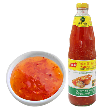 原潘秦牌泰式甜辣酱泰国风味辣鸡酱820g/瓶甜辣型炸鸡 甜辣型炸鸡 甜