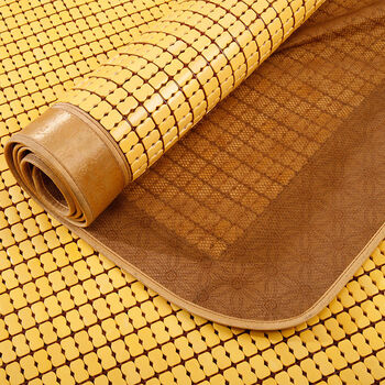 贝莱妮夏季麻将凉席麻将席块凉席06米竹席18m床单双人学生席子家用