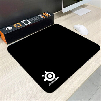 赛睿鼠标垫qckheavy电竞游戏专用400x450天然橡胶细面超大加厚6mm 黑