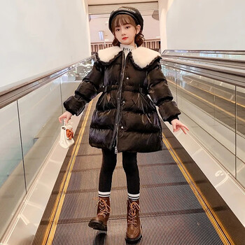 女童冬季棉袄适合4-14岁小女孩冬天穿的韩版新款时尚可爱百搭棉服儿童