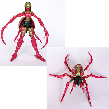 玩具金刚玩具bw犀牛黄蜂霸王龙黄豹白虎黑猩猩快刀蜘蛛勇士红色14cm