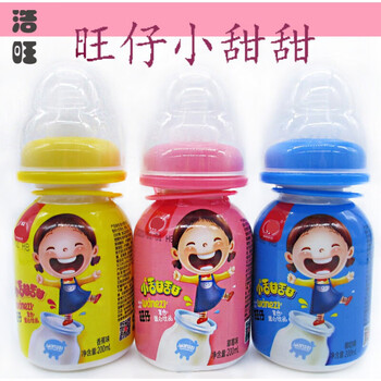 熊果汀小甜甜小米乳软奶嘴学生奶早餐奶饮料饮品200ml 10瓶注明口味
