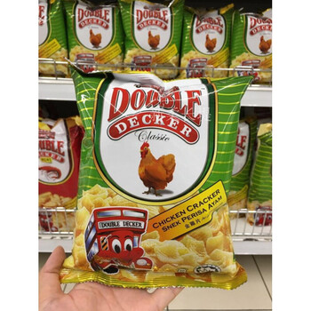 年货节马来西亚doubledecker双层巴士40g