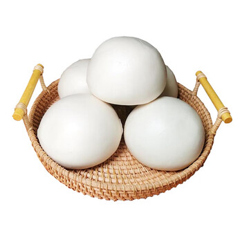 馒头山东大馒头老面馒头千层馒头馍馍早餐面食北方大饽饽卜阿诺圆馒头