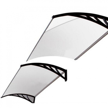 桐姿 雨棚屋檐遮雨棚户外窗户阳台空调防雨挡雨遮阳棚铝合金家用塑钢