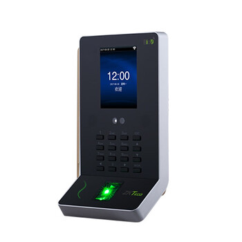 zkteco中控智慧f28人脸指纹识别考勤机免软件打卡机u盘自动下载报表单