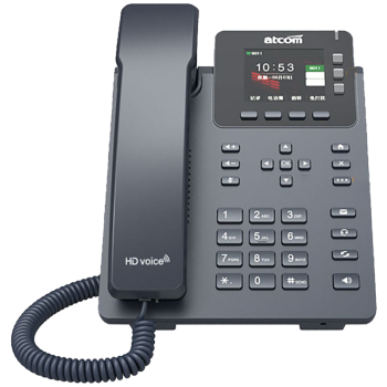 ATCOM/简能A2X系列网络IP电话机VoIP 简能D32 百兆 电源供电