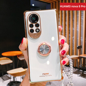 慕质华为nova8pro手机壳女新款nova8全包边镜头防摔nova7网红por硅胶