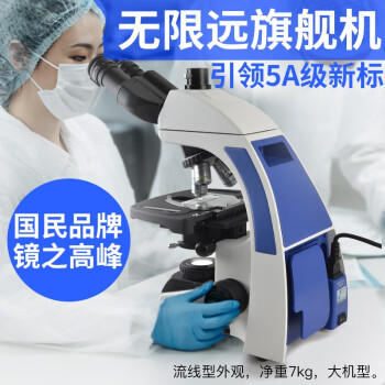 萨伽（SAGA）生物光学电子显微镜专业级高清高倍临床医学科研水产养殖检测G300 1：官方标配（无限远光学系统）
