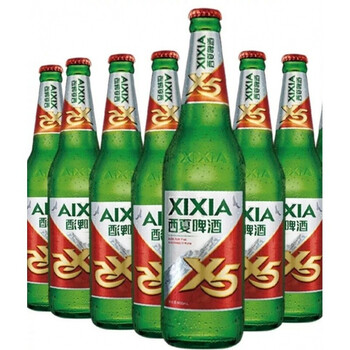 【好货严选】西夏啤酒 x5大红瓶12瓶装 6瓶装
