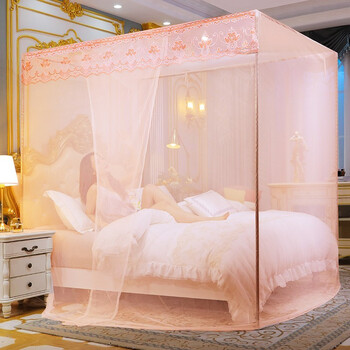 炫丰 蚊帐家用 大床蚊帐 大床豆豆被大人通蚊子帐1米5一米1宽的单人床