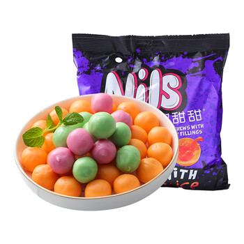 俄罗斯进口水果夹心软糖果味糖什锦休闲零食新婚节日喜糖500g 水果