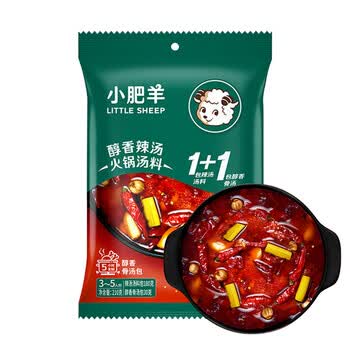 小肥羊火锅底料调料家庭升级版醇香辣汤210g