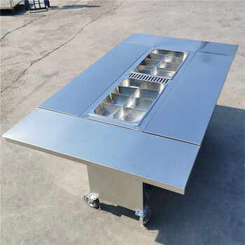 多功能小吃车麻辣烫串串香餐车流动手推摆摊车移动夜市出摊美食车 2个