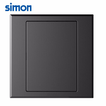 SIMON西蒙开关插座 空白面板 E3系列白板空白盖板 301000荧光灰色
