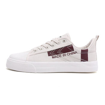 回力飞跃低帮帆布鞋女2022春季新款时尚潮流小白鞋情侣运动鞋休闲鞋子