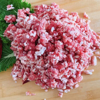 土猪肉猪肉馅新鲜五花肉馅饺子馅瘦肉馅肉丸馅丸子猪肉沫猪肉泥新鲜