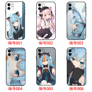Lomier 苹果13pro 7 8plus Iphone6s 12 11苹果13mini手机壳动漫猫羽雫 可爱猫 耳朵 日系动漫萝莉 二次元兽耳娘硅胶磨砂壳 防摔 下单留言型号和图案编号 图片价格品牌报价 京东