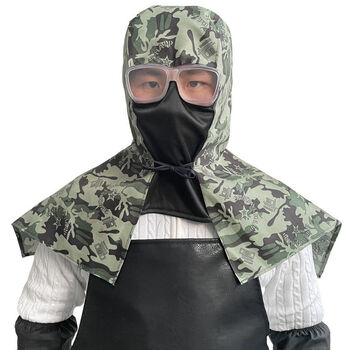 打农药的防脸面罩打药防护面罩专用帽子护脸帽打农药的帽子防尘果园