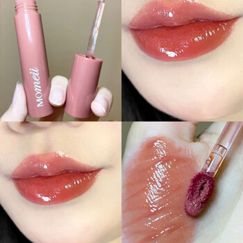 momeii唇釉玫瑰色镜面水光秋冬女小众品牌口红平价学生送女友03水光