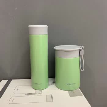 38节礼物tamasaki焖烧杯加保温杯套装大容量简约便携色户外不锈钢旅游