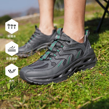 探路者(toread)2024春夏溯溪鞋户外运动涉水鞋男女款涉溪鞋两栖 深灰