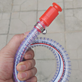 泛音清笒抖一抖抽油神器汽车柴油加油吸油货车加尿素 光 中号2米钢丝