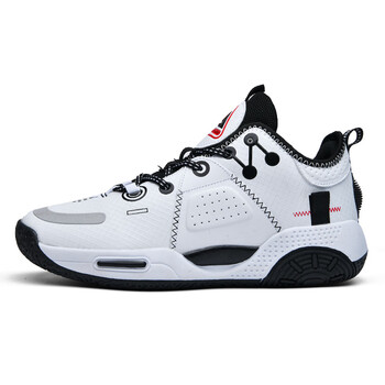 全城9篮球鞋男正品棉花糖春秋季休闲运动鞋男子防滑青少年跑步鞋白色