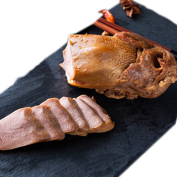 回乡斋清真酱卤牛舌五香牛口条真空即食牛肉熟食卤味熟牛舌头肉食下酒