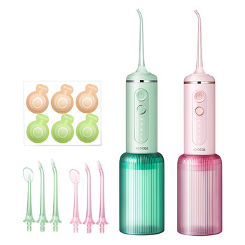 soocas 素士便携式冲牙器w3f 粉/绿