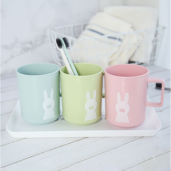 hywlkj简约家用刷牙杯子可爱欧式时尚漱口杯一家三口牙刷杯牙杯宿舍