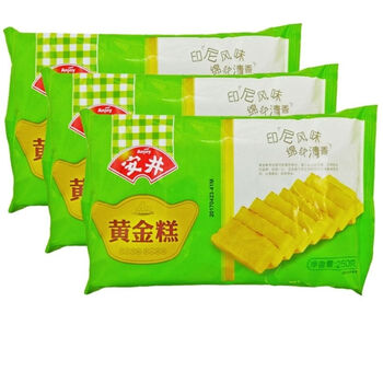 橙伯乐【顺丰速运】安井黄金糕250克 传统糕点印尼风味点心零食港式