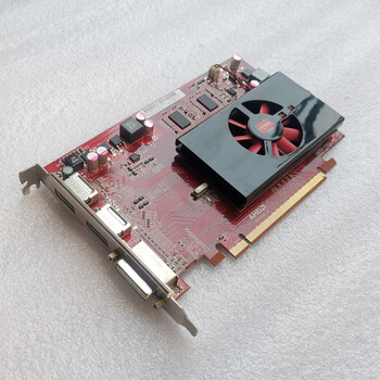 惠普amd  hd 6570  1g显卡   128bit  pci-e双dp  三屏输出 1gb 出