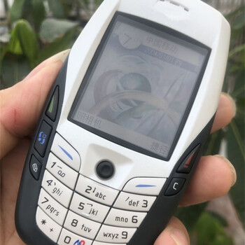 nokia诺基亚6600老人机大个子肥仔胖头塞班经典怀旧款耐用手机 白色