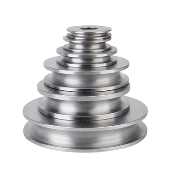 70140mm45钢u型加厚钢丝绳滑轮2f轨道轮子2f槽轮2f圆管轮2f弯管轮定制