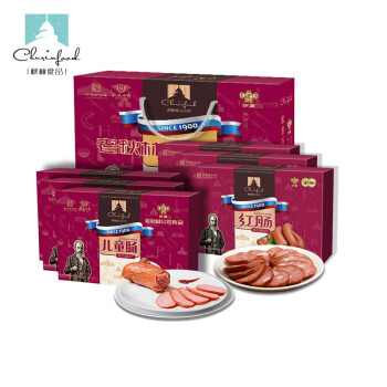 伊雅秋林食品公司 哈尔滨红肠礼盒3kg  哈尔滨特产年货年会礼盒礼品