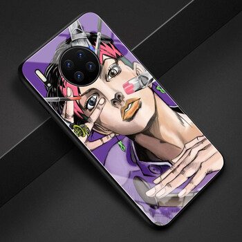 yngfn适用jojo的奇妙冒险华为mate30手机壳mete30pro玻璃m2020pro周边