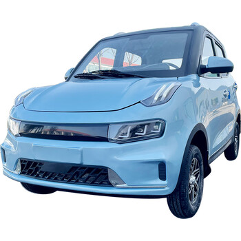 新能源电动四轮车新款成人老头乐家用女士代步车轿车油电两用汽车电瓶