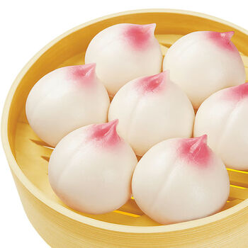 千味央厨寿包寿桃馒头奶黄包子生日礼物速冻早餐食品酒楼懒人 千味