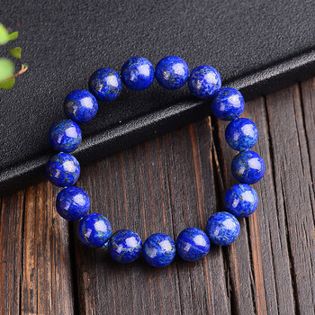 缘诗芸青金石手链阿富汗7-12mm青手串饰品 单圈约8mm(22-23颗)