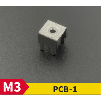 pcb-1焊接端子 电路板接线端子 四脚连接器 线路板固定座m3 m4 pcb-1