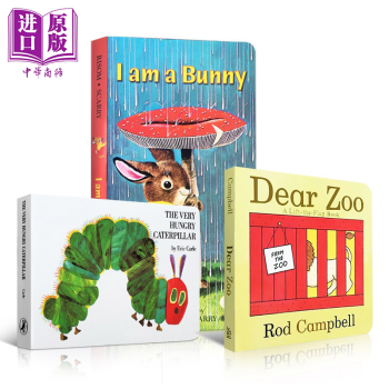 dear zoo I Am a Bunny Very Hungry Caterpillar毛毛虫