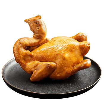 米其林餐厅同款 和苑酒家秘制豉油鸡900g 供港整鸡百里挑一烹制加热