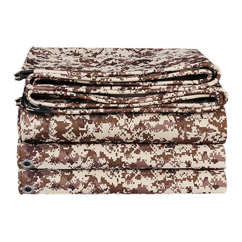 立高(ligao)加厚迷彩布防雨布篷布 防水布油布遮阳布荒漠迷彩牛津布